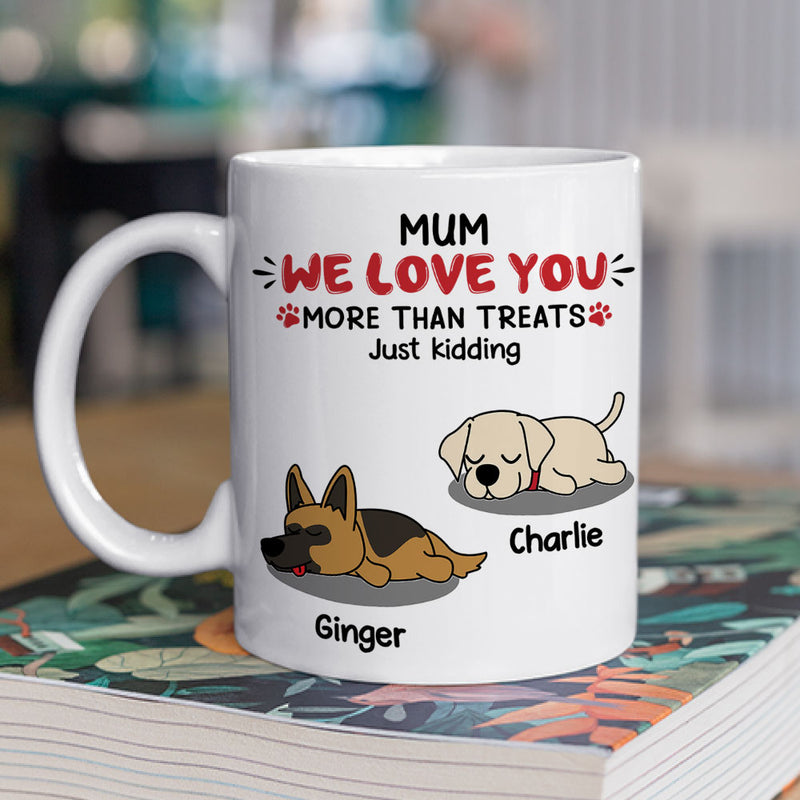 Love You, Just Kidding - Personalized Custom Coffee Mug