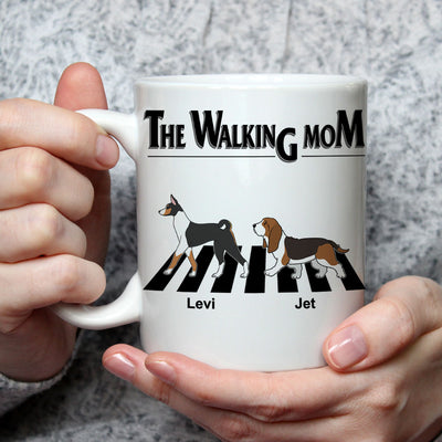 The Walking Cat - Personalized Custom Coffee Mug