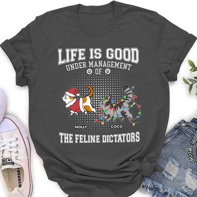 Under Management - Personalized Custom Women's T-shirt