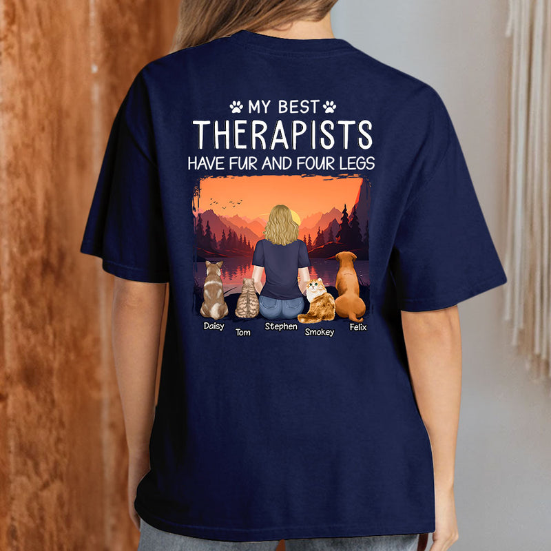 Best Therapist - Personalized Custom Premium T-shirt