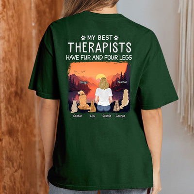 Best Therapist - Personalized Custom Premium T-shirt