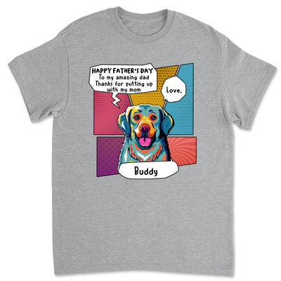 Pop Art Amazing Mom/Dad - Personalized Custom Unisex T-shirt