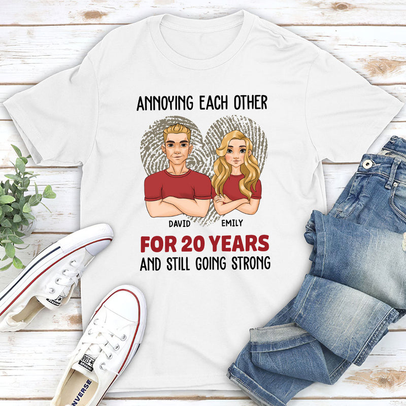 For Years - Personalized Custom Unisex T-shirt