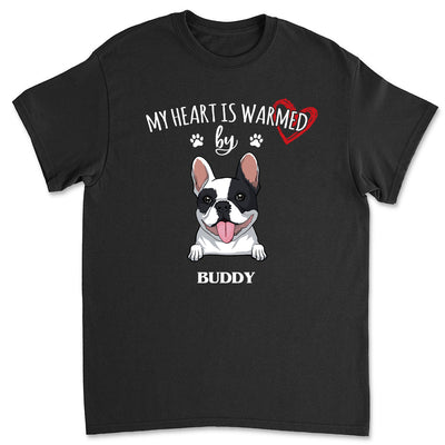 My Heart Is Warmed - Personalized Custom Unisex T-shirt