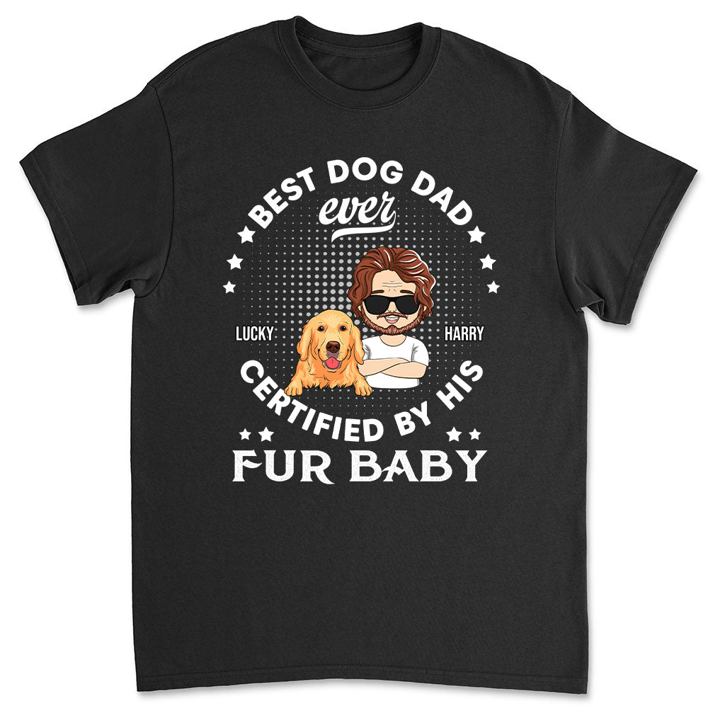 Certified By Fur Baby - Personalized Custom Unisex T-shirt 
