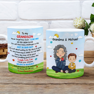 How Much I Love You - Personalized Custom Coffee Mug