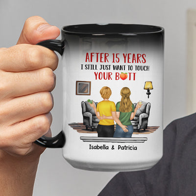 Touch Your Butt - Personalized Custom Color Changing Mug