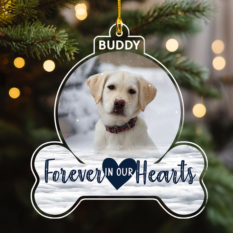 Forever In My Heart - Personalized Custom Acrylic Ornament