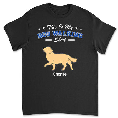 Dog Walking - Personalized Custom Unisex T-shirt