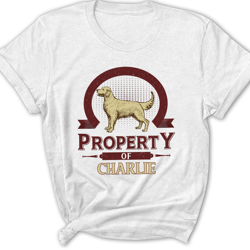 Dog Property Vintage - Personalized Custom Women&