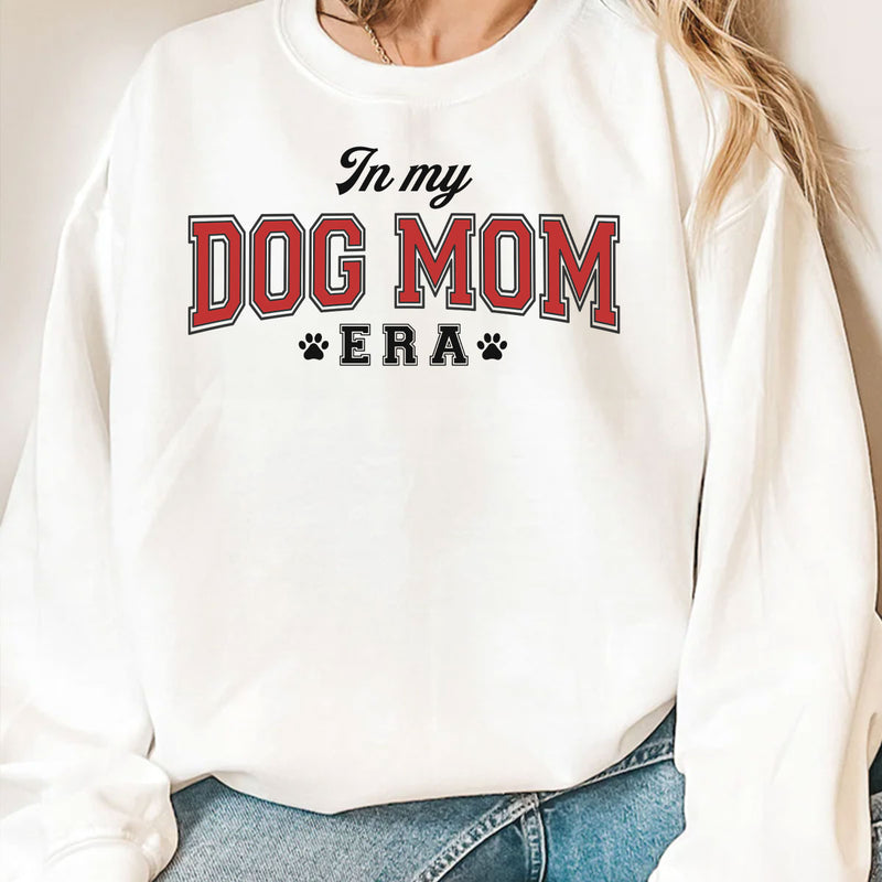 Dog Mom Era - Personalized Custom Long Sleeve T-shirt