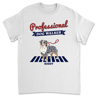 Professional Walker - Personalized Custom Unisex T-shirt