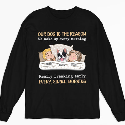 My Pet Reason Couple - Personalized Custom Long Sleeve T-shirt