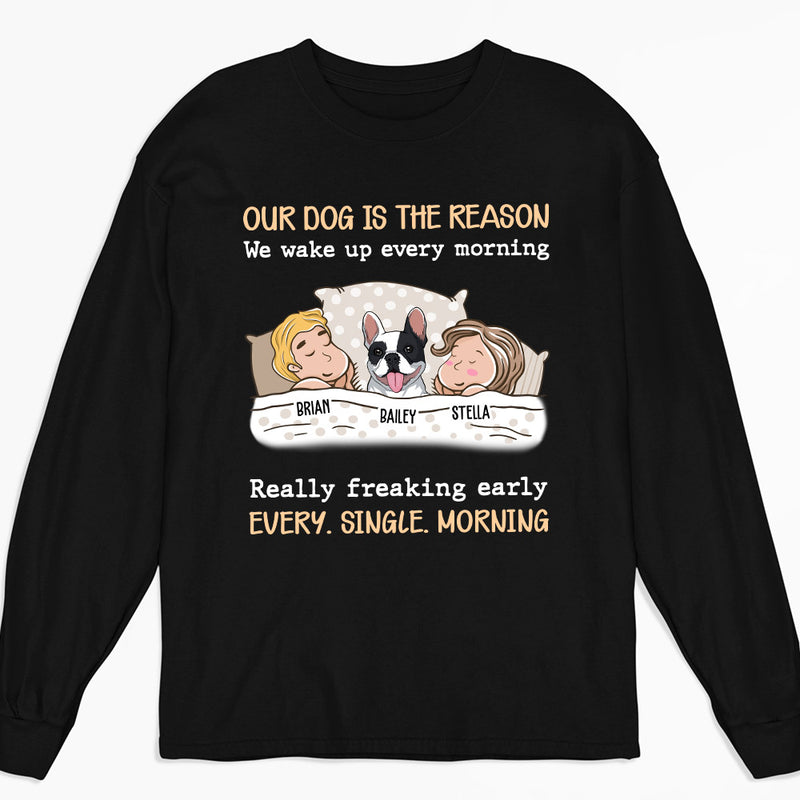 My Pet Reason Couple - Personalized Custom Long Sleeve T-shirt