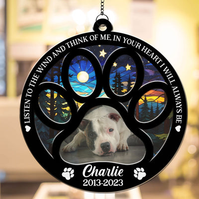 Listen To The Wind - Personalized Custom Suncatcher