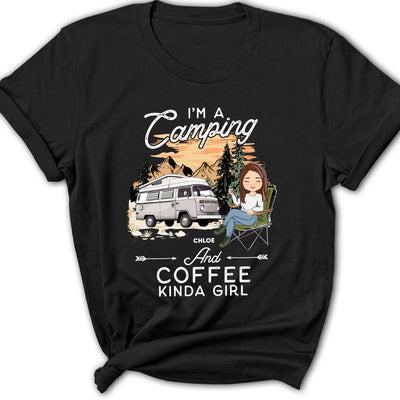 Kinda Girl - Personalized Custom Women's T-shirt