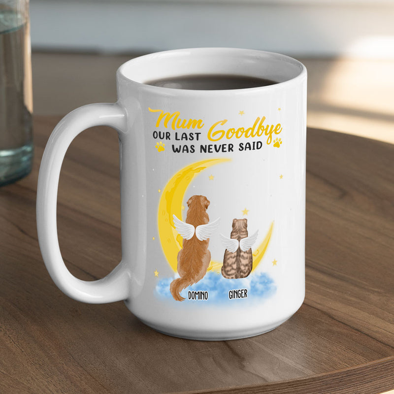 Mom Our Last Goodbye - Personalized Custom Coffee Mug