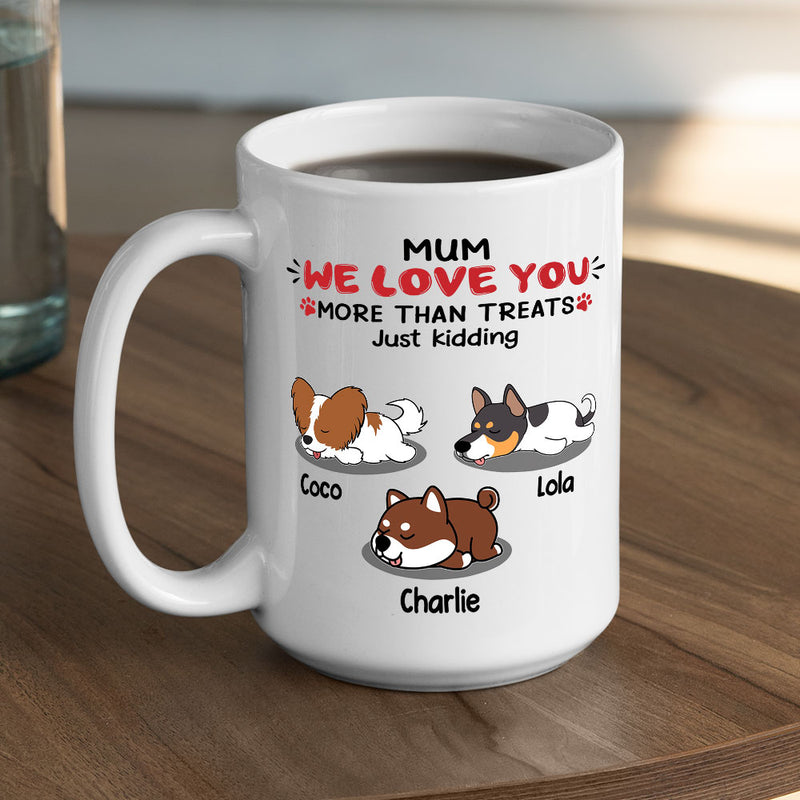 Love You, Just Kidding - Personalized Custom Coffee Mug