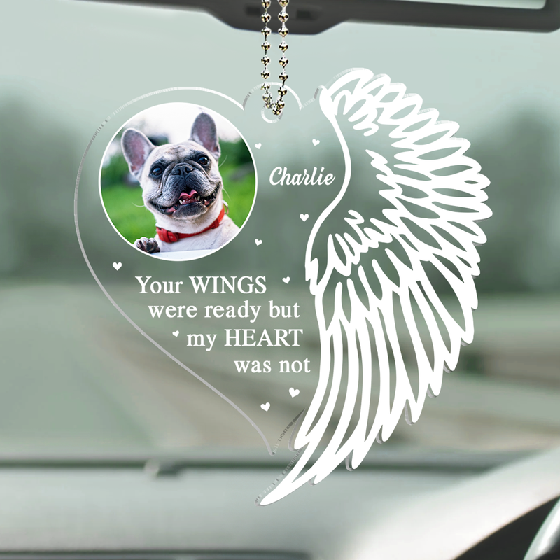 You Are Always In My Heart - Personalized Acrylic Car Ornament