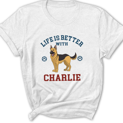 Retro Life Is Better - Personalized Custom Women's T-shirt