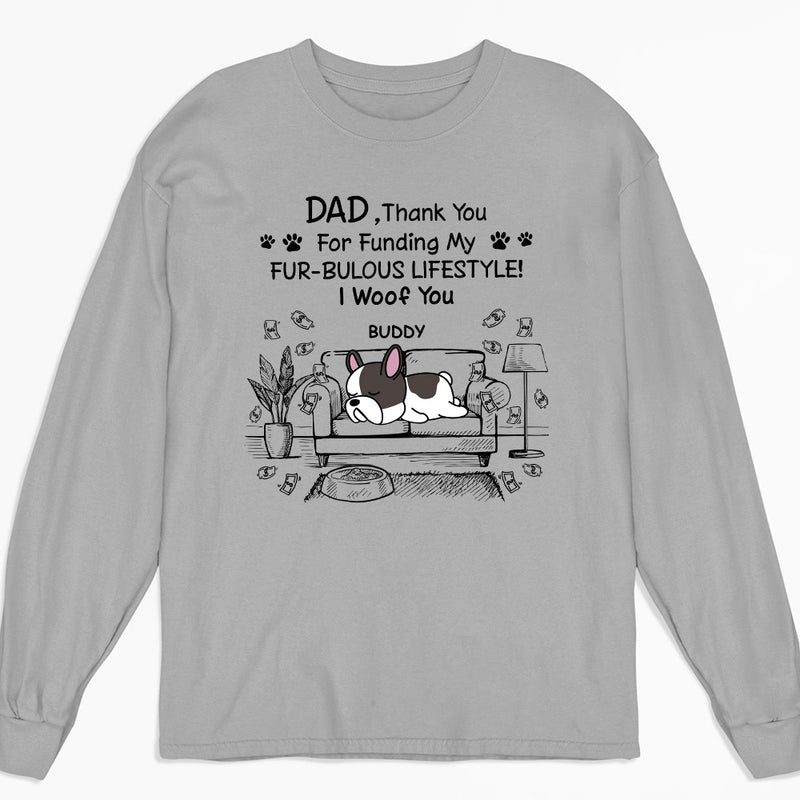 Fur-Bulous Lifestyle - Personalized Custom Long Sleeve T-shirt