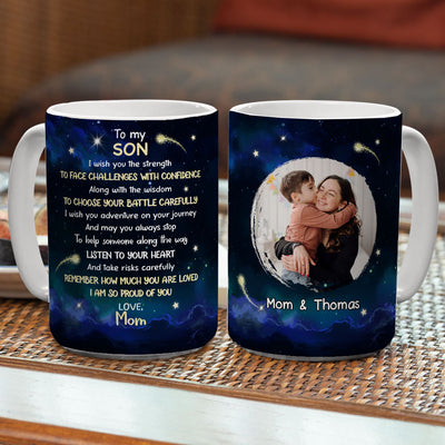 I Wish You Photo - Personalized Custom Coffee Mug