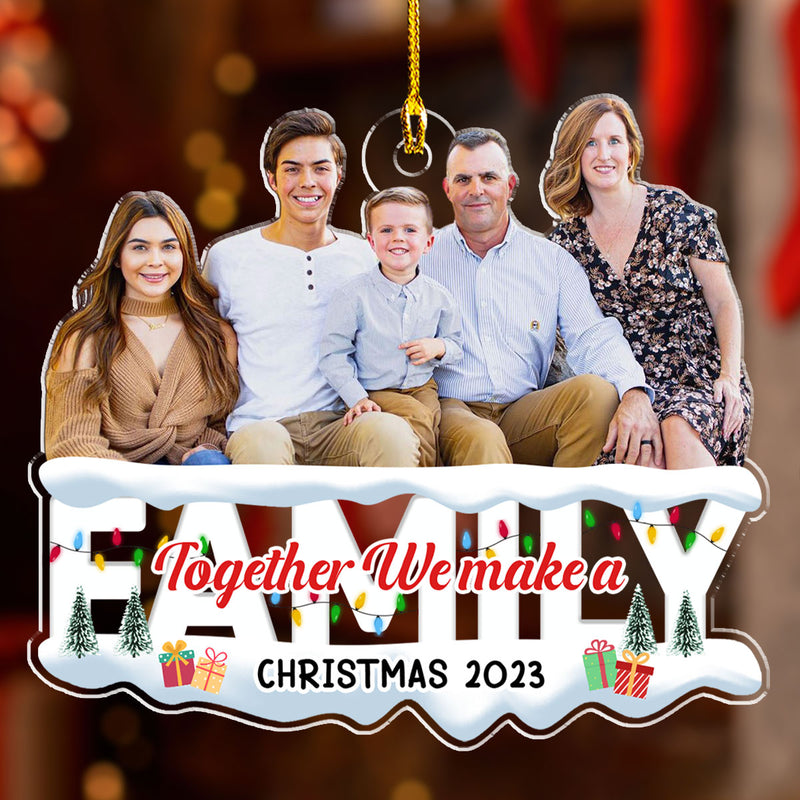 Family Is Everything - Personalized Custom Acrylic Ornament