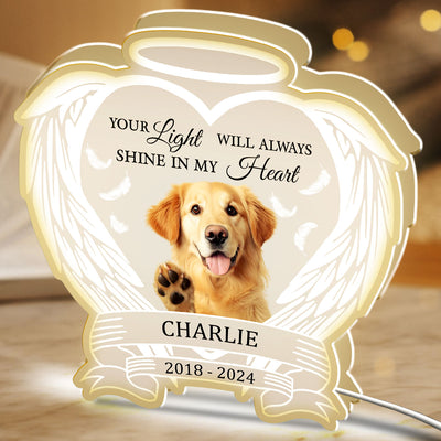 Always Shine In My Heart - Personalized Light Box
