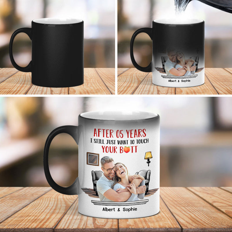 Touch Your Butt - Personalized Custom Color Changing Mug