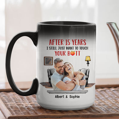 Touch Your Butt - Personalized Custom Color Changing Mug