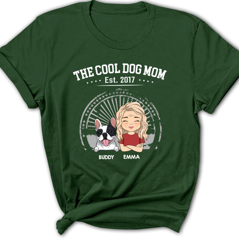 The Cool Dog Mom - Personalized Custom Women&