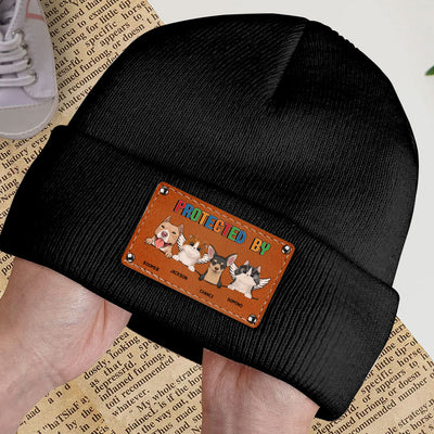 Protected By Pets - Personalized Custom Beanie