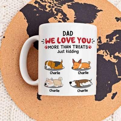 Love You, Just Kidding - Personalized Custom Coffee Mug