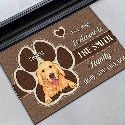 Welcome To Our House - Personalized Custom Doormat