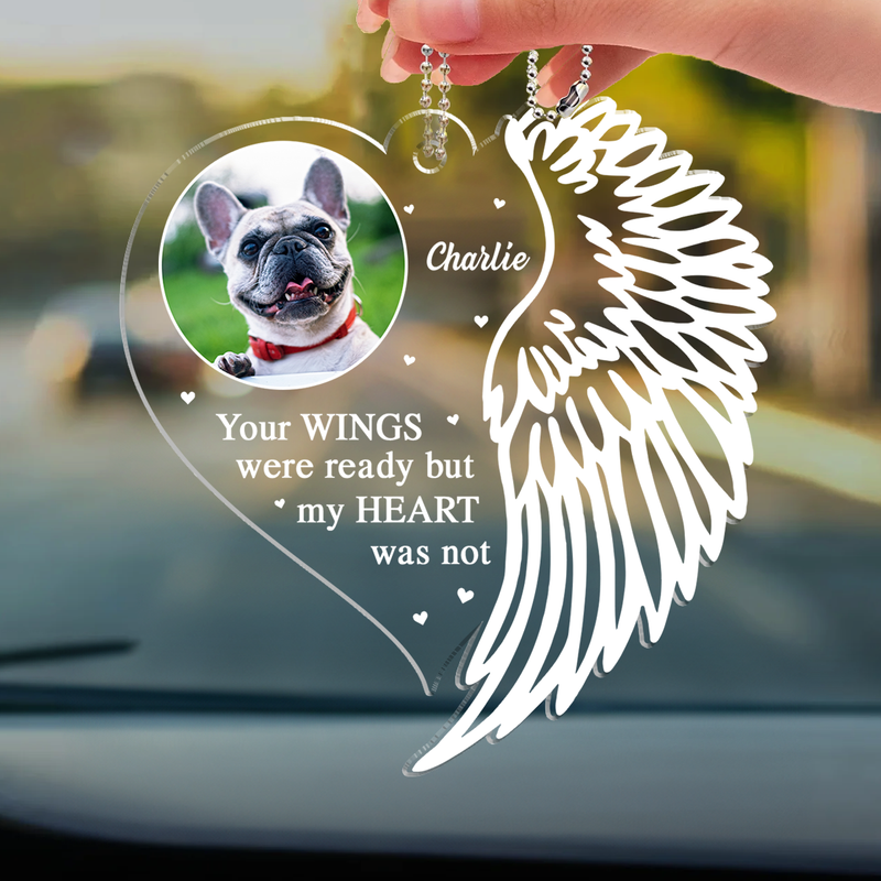 You Are Always In My Heart - Personalized Acrylic Car Ornament