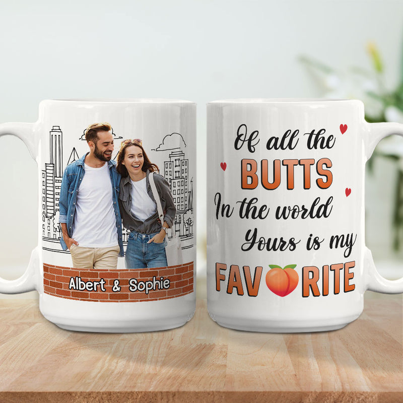 Yours Is My Favorite - Personalized Custom Coffee Mug