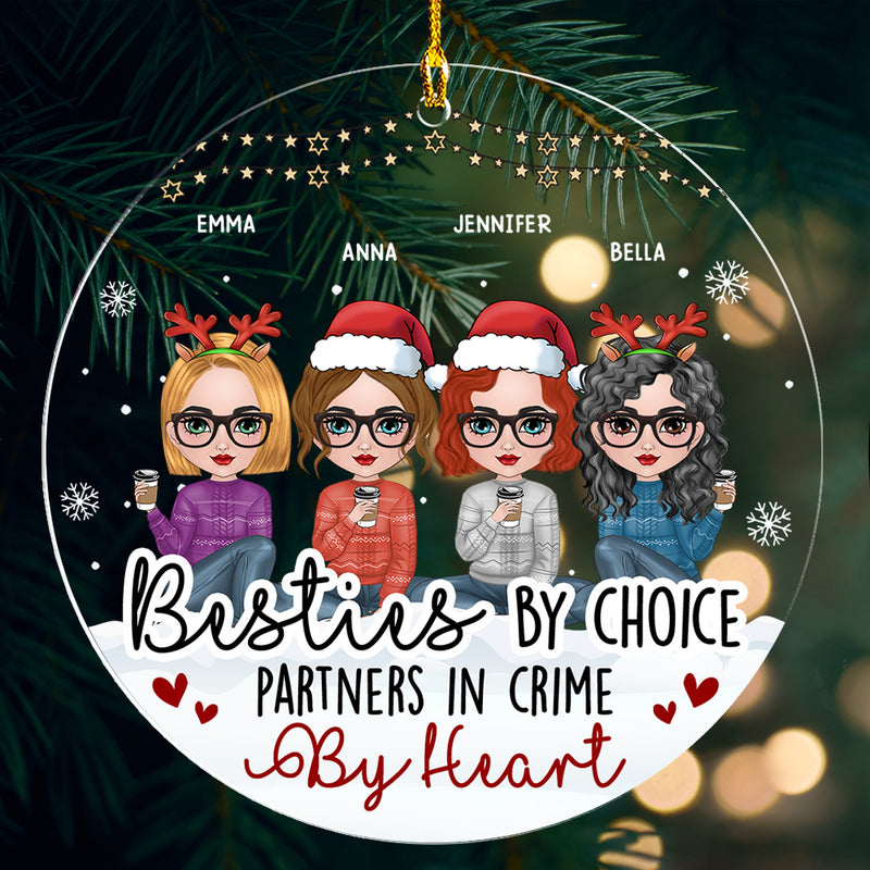 Partners In Crime - Personalized Custom Acrylic Ornament