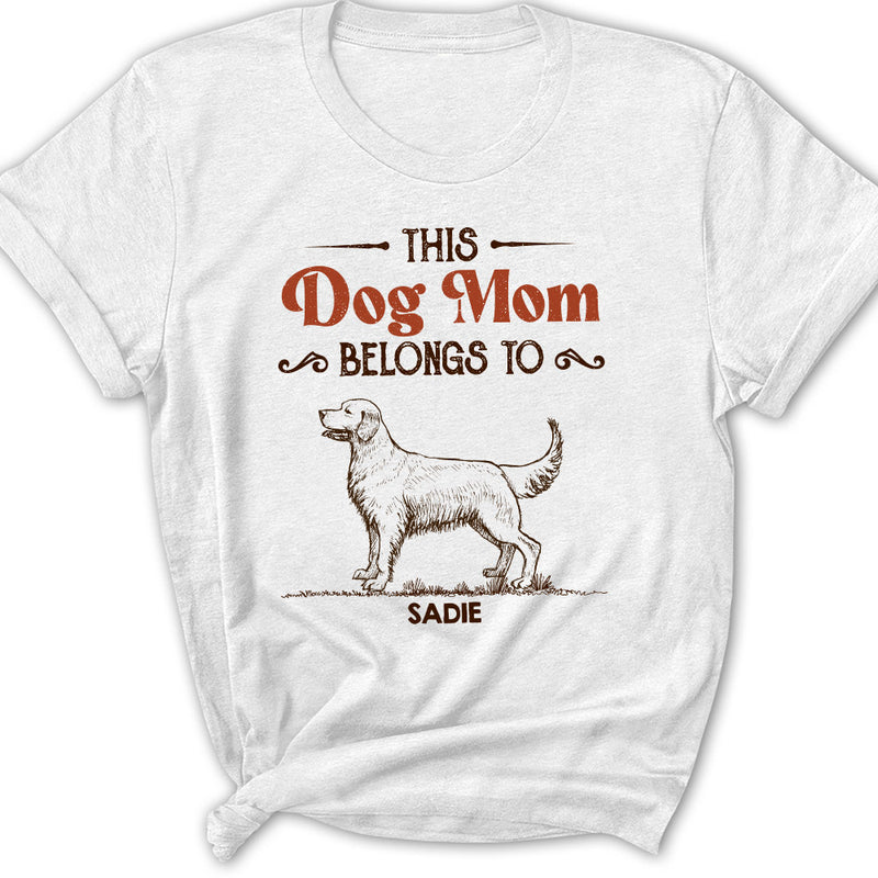 Mom Dad Belong To - Personalized Custom Women&