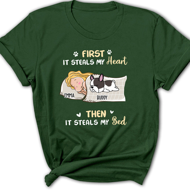 Dog Steal My Bed - Personalized Custom Women&