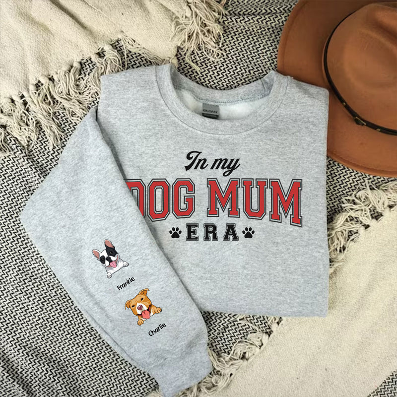 Dog Mom Era - Personalized Custom Sweatshirt