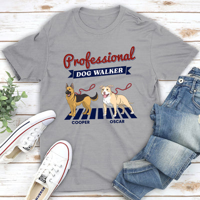 Professional Walker - Personalized Custom Unisex T-shirt