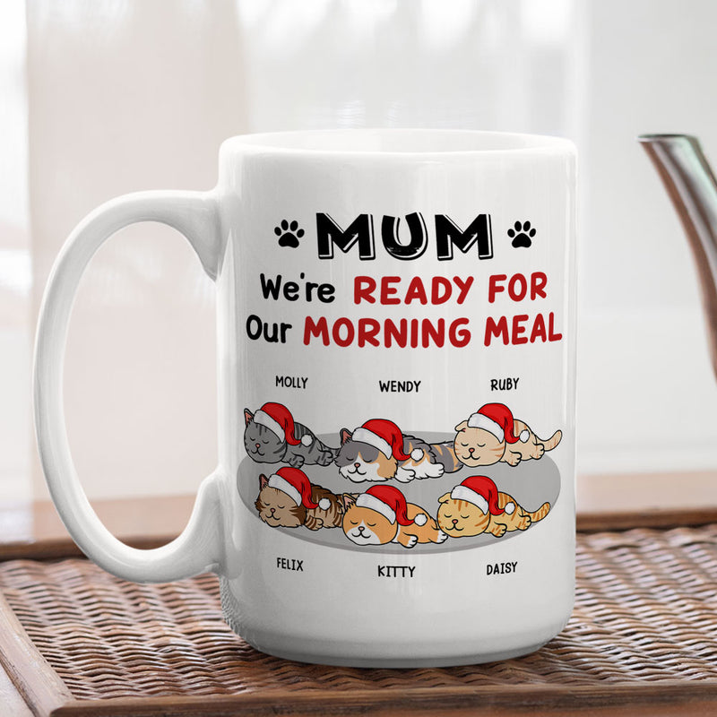 Ready For Morning Meal - Personalized Custom Coffee Mug