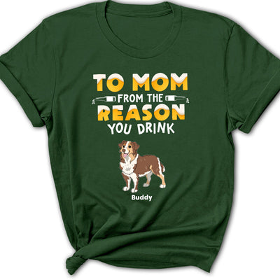 From Reason You Drink - Personalized Custom Women's T-shirt