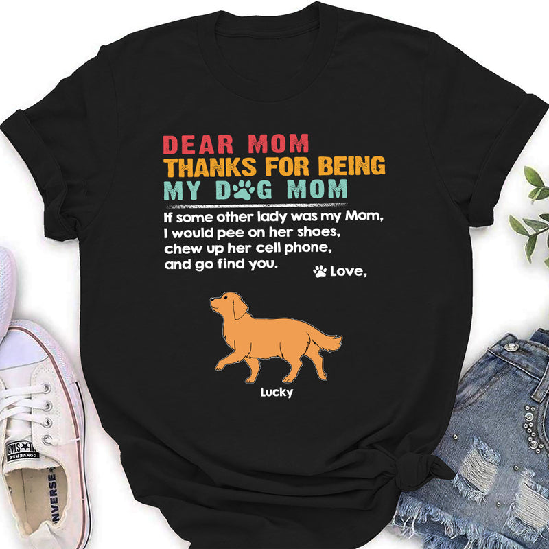 Dear Mom Mum - Personalized Custom Women&