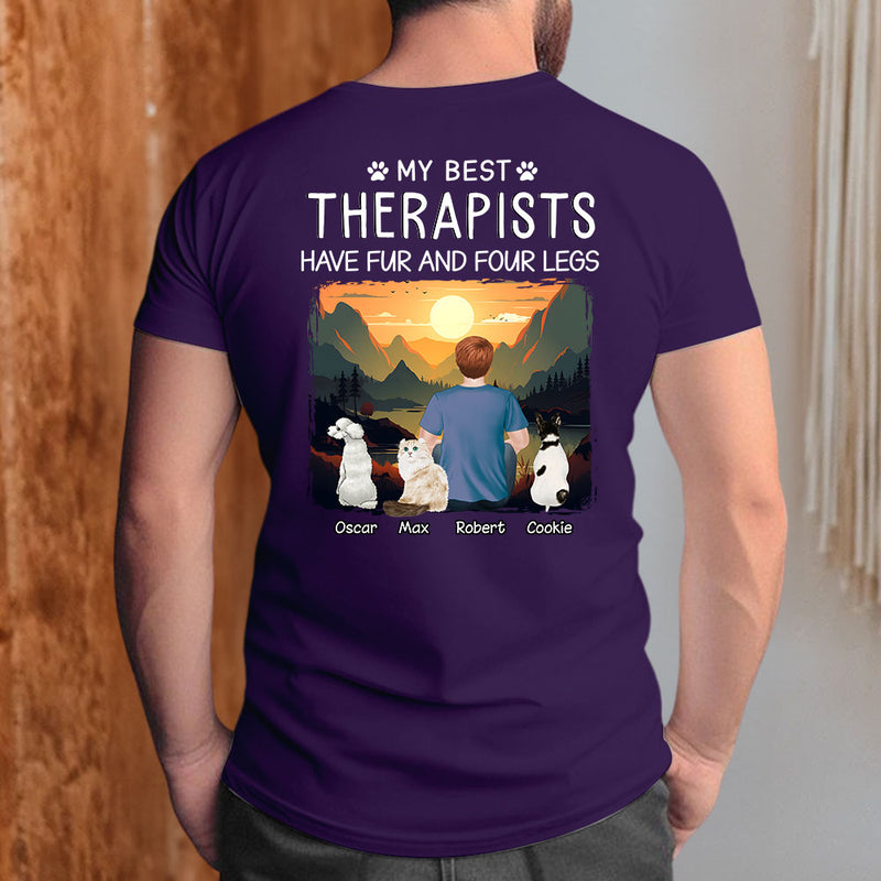 Best Therapist - Personalized Custom Premium T-shirt