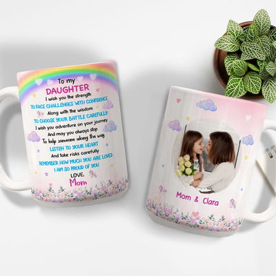 I Wish You Photo - Personalized Custom Coffee Mug