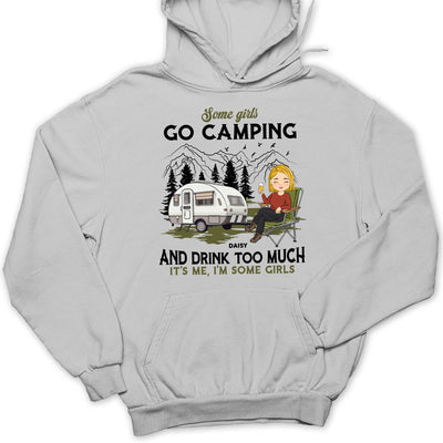 Camping And Drink 2 - Personalized Custom Hoodie