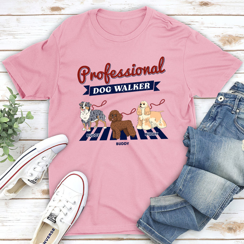 Professional Walker - Personalized Custom Unisex T-shirt