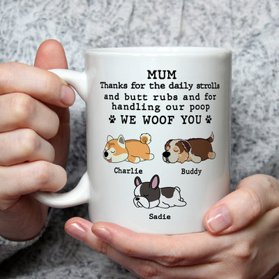 Handling My Poop - Personalized Custom Coffee Mug