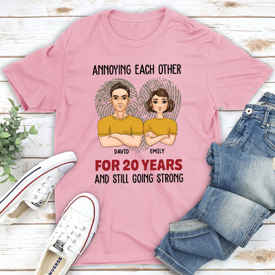 For Years - Personalized Custom Unisex T-shirt